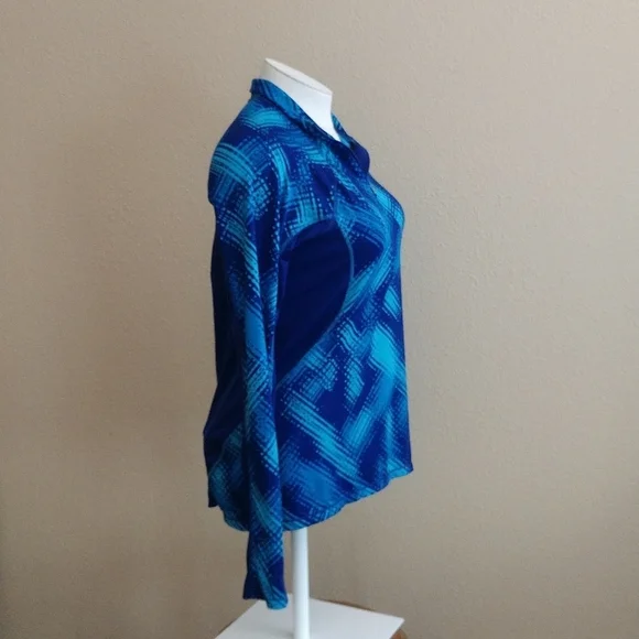 Athleta Running Wild 1/2 Zip Jacket Sz S - Picture 5 of 10